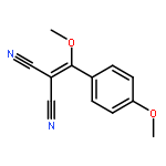 2-[METHOXY-(4-METHOXYPHENYL)METHYLIDENE]PROPANEDINITRILE