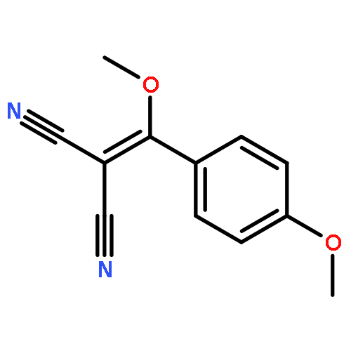 2-[METHOXY-(4-METHOXYPHENYL)METHYLIDENE]PROPANEDINITRILE