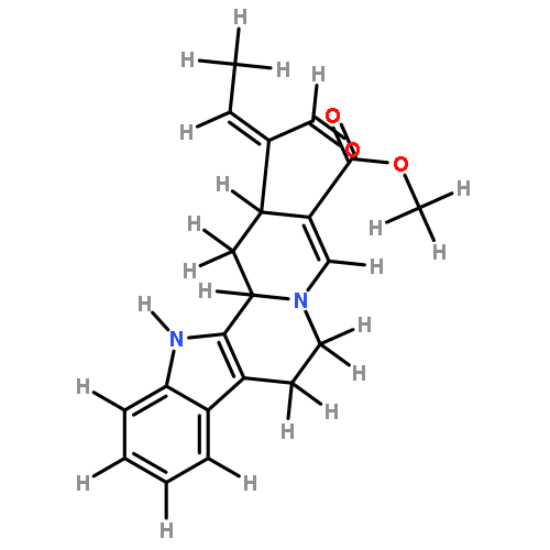 (-)-Isovallesiachotamin/ (+)-Vallesiachotamin