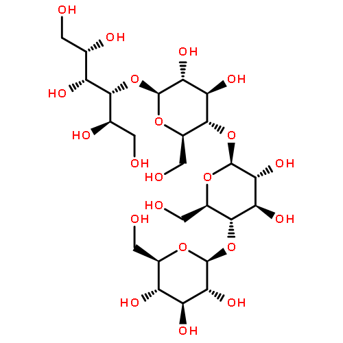 D-Glucitol, O-b-D-glucopyranosyl-(1®4)-O-b-D-glucopyranosyl-(1®4)-O-b-D-glucopyranosyl-(1®4)-