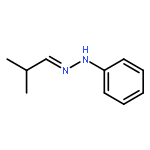 Propanal, 2-methyl-, phenylhydrazone