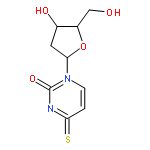 2(1H)-PYRIMIDINONE, 1-(2-DEOXY-.BETA.-D-ERYTHRO-PENTOFURANOSYL)-3,4-DIHYDRO-4-THIOXO-