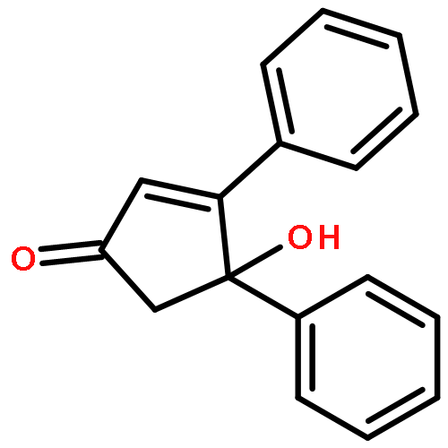 4-hydroxy-3,4-diphenylcyclopent-2-en-1-one