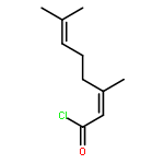 3,7-DIMETHYLOCTA-2,6-DIENOYL CHLORIDE