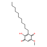 2,5-Cyclohexadiene-1,4-dione,2-hydroxy-5-methoxy-3-undecyl-