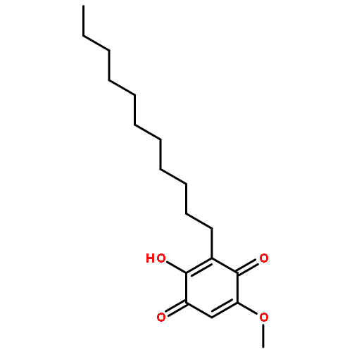 2,5-Cyclohexadiene-1,4-dione,2-hydroxy-5-methoxy-3-undecyl-