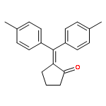 2-[BIS(4-METHYLPHENYL)METHYLIDENE]CYCLOPENTAN-1-ONE