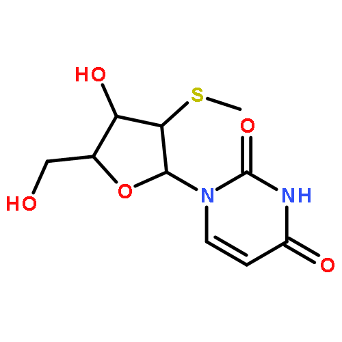 Uridine, 2'-S-methyl-2'-thio-