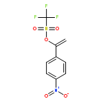 Methanesulfonic acid, trifluoro-, 1-(4-nitrophenyl)ethenyl ester