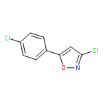 Isoxazole, 3-chloro-5-(4-chlorophenyl)-