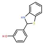 Phenol, 3-(2,3-dihydro-2-benzothiazolyl)-