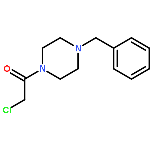 1-(4-BENZYLPIPERAZIN-1-YL)-2-CHLOROETHANONE