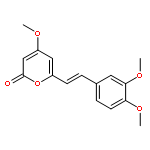 (E)-6-(3,4-dimethoxystyryl)-4-methoxy-2H-pyran-2-one