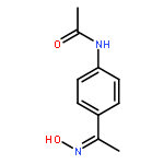 N-[4-(N-HYDROXY-C-METHYLCARBONIMIDOYL)PHENYL]ACETAMIDE