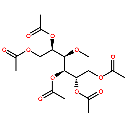 D-GLUCITOL, 4-O-METHYL-, PENTAACETATE