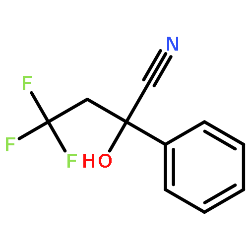 4,4,4-trifluoro-2-hydroxy-2-phenylbutanenitrile