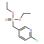 PHOSPHONIC ACID, [(6-CHLORO-3-PYRIDINYL)METHYL]-, DIETHYL ESTER