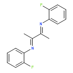 BENZENAMINE, N,N'-(1,2-DIMETHYL-1,2-ETHANEDIYLIDENE)BIS[2-FLUORO-