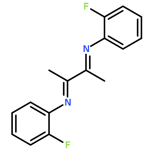 BENZENAMINE, N,N'-(1,2-DIMETHYL-1,2-ETHANEDIYLIDENE)BIS[2-FLUORO-