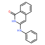 1(2H)-ISOQUINOLINONE, 3-(PHENYLAMINO)-