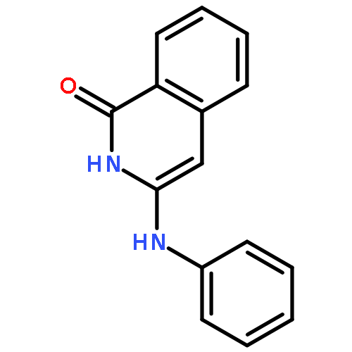 1(2H)-ISOQUINOLINONE, 3-(PHENYLAMINO)-