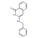 1(2H)-Isoquinolinone, 3-[(phenylmethyl)amino]-