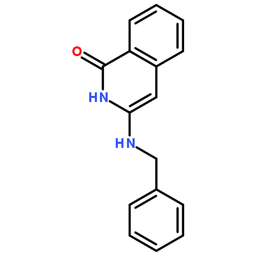 1(2H)-Isoquinolinone, 3-[(phenylmethyl)amino]-