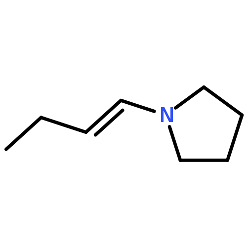 Pyrrolidine, 1-(1E)-1-butenyl-