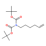 Imidodicarbonic acid, 5-hexenyl-, bis(1,1-dimethylethyl) ester