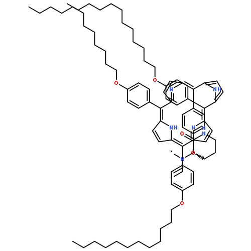 POLY[[[(1S)-1-METHYL-2-OXO-2-[[3-[4-[10,15,20-TRIS[4-(DODECYLOXY)PHENYL]-21H,23H-PORPHIN-5-YL]PHENOXY]PROPYL]AMINO]ETHYL]IMINO]METHYLENE]