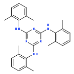 2-N,4-N,6-N-TRIS(2,6-DIMETHYLPHENYL)-1,3,5-TRIAZINE-2,4,6-TRIAMINE