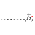 TETRADECYL 3,5-DITERT-BUTYL-4-HYDROXYBENZOATE