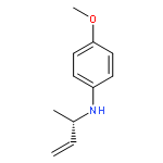 Benzenamine, 4-methoxy-N-[(1S)-1-methyl-2-propenyl]-