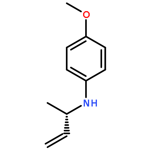 Benzenamine, 4-methoxy-N-[(1S)-1-methyl-2-propenyl]-