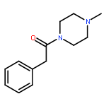 Piperazine, 1-methyl-4-(phenylacetyl)-