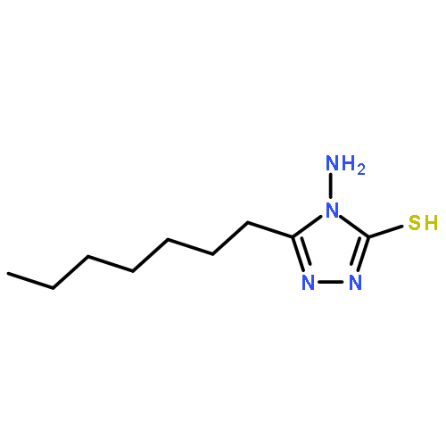 4-amino-5-heptyl-4H-1,2,4-triazole-3-thiol