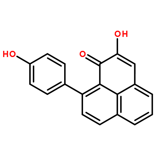 1H-Phenalen-1-one,2-hydroxy-9-(4-hydroxyphenyl)-