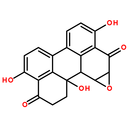 Perylo[1,2-b]oxirene-7,11-dione,7a,8a,8b,8c,9,10-hexahydro-1,6,8c-trihydroxy-, (7aR,8aR,8bS,8cR)-