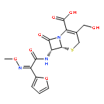 5-Thia-1-azabicyclo[4.2.0]oct-2-ene-2-carboxylicacid,7-[[(2Z)-2-(2-furanyl)-2-(methoxyimino)acetyl]amino]-3-(hydroxymethyl)-8-oxo-,(6R,7R)-