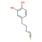 1,2-BENZENEDIOL, 4-(2-ISOTHIOCYANATOETHYL)-