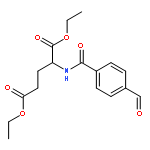 L-Glutamic acid, N-(4-formylbenzoyl)-, diethyl ester