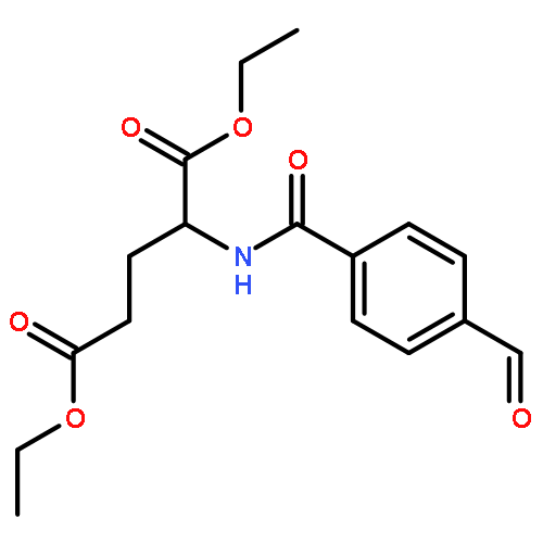 L-Glutamic acid, N-(4-formylbenzoyl)-, diethyl ester