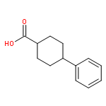 Cyclohexanecarboxylic acid, 4-phenyl-, cis-