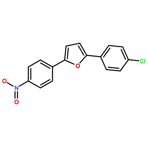 FURAN, 2-(4-CHLOROPHENYL)-5-(4-NITROPHENYL)-