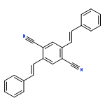 1,4-BENZENEDICARBONITRILE, 2,5-BIS(2-PHENYLETHENYL)-