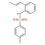 Benzenesulfonamide, 4-methyl-N-[2-(1E)-1-propenylphenyl]-