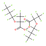 [2,3,3,3-TETRAFLUORO-2-(1,1,2,2,3,3,3-HEPTAFLUOROPROPOXY)PROPANOYL] 2,3,3,3-TETRAFLUORO-2-(1,1,2,2,3,3,3-HEPTAFLUOROPROPOXY)PROPANEPEROXOATE