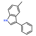 1H-Indole, 5-methyl-3-phenyl-