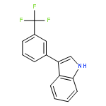 1H-Indole, 3-[3-(trifluoromethyl)phenyl]-