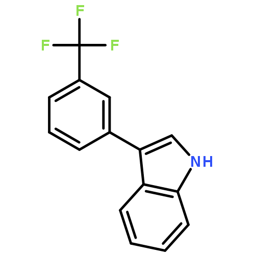 1H-Indole, 3-[3-(trifluoromethyl)phenyl]-